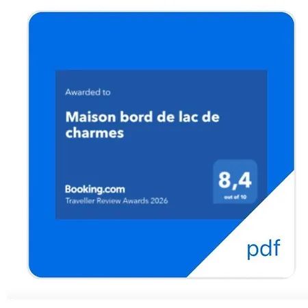 Holiday home Maison Bord De De Charmes *